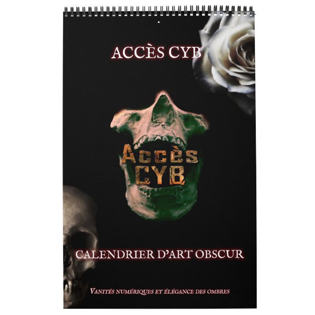 Wall Calendar of Vanities – Vertical Format (Cover)