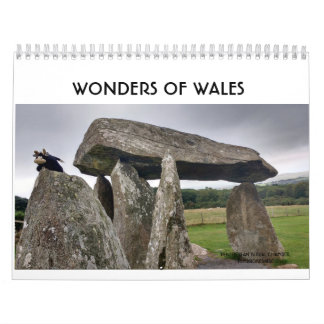 WALL CALENDAR: WONDERS OF WALES CALENDAR