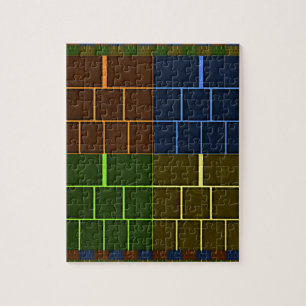 Wall canvas jigsaw puzzle