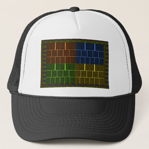 Wall canvas trucker hat