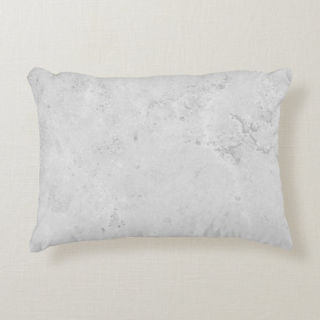 Wall cement stone clean texture accent pillow (Front)