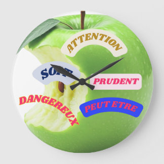 Wall charger large clock