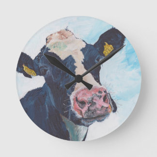 Wall Clock - 0254 Irish Friesian Cow