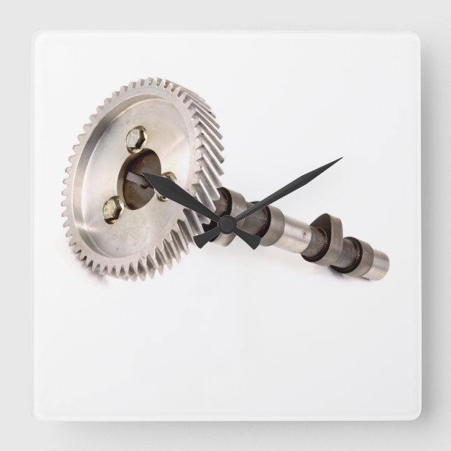 Wall clock automotive timing gear (Front)