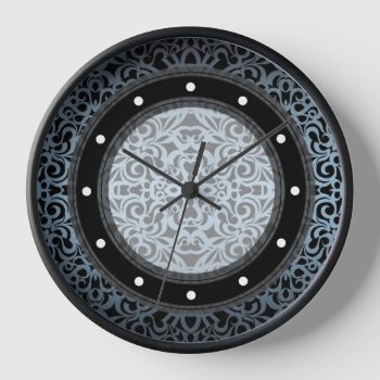 Wall Clock Baroque Style Inspiration by Medusa81 at Zazzle