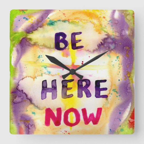 Wall Clock _ Be Here Now