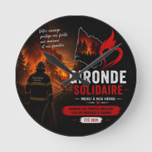 Wall Clock - 'Gironde United 2026'