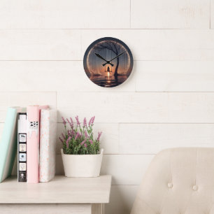 wall clock, home decor,office decor,room decor round clock