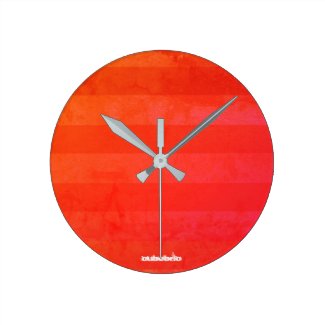 Wall Clock Hot Summer Cubebric