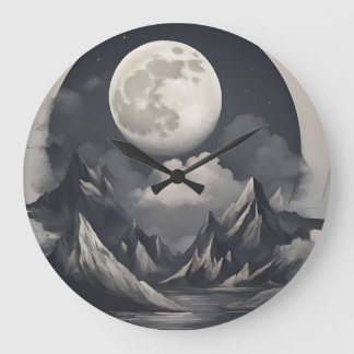Wall Clock Moon