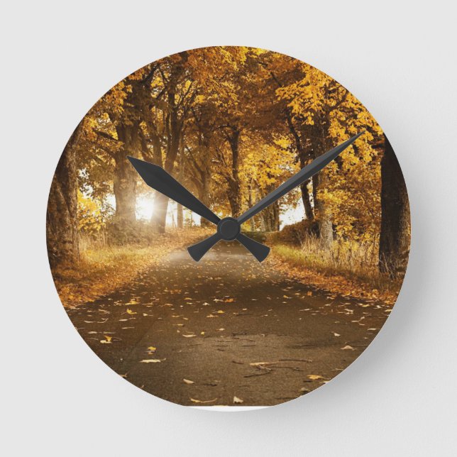 wall clock nature design  (Front)