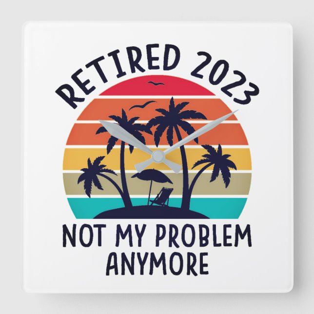 Wall Clock Retirement  (Front)