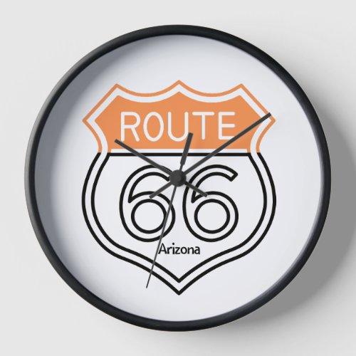 Wall clock Route 66 creashop_line Clock