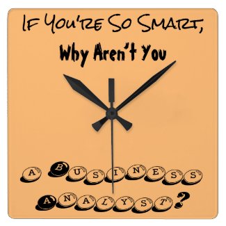 Wall Clock Smart Business Analyst