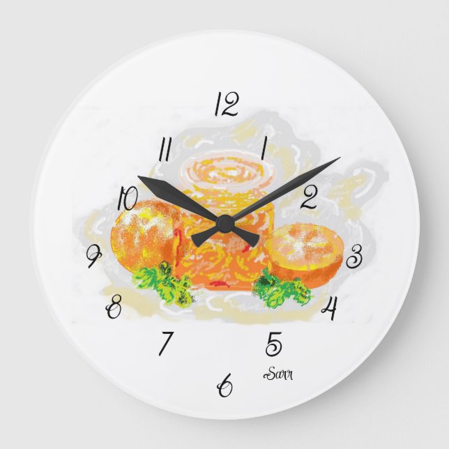 Wall Clock : Still Life (Front)