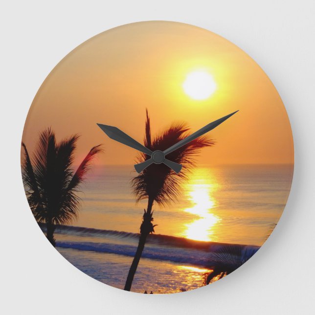 Wall Clock Sunrise San Jose de Cabo (Front)