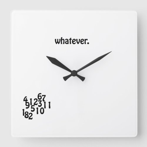 Wall Clock whatever