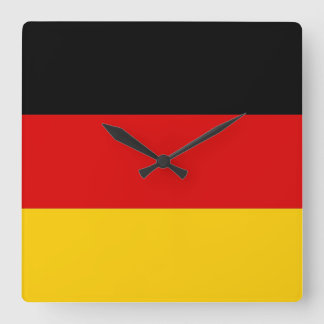 Wall Clock with Flag of Germany
