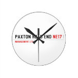 PAXTON ROAD END  Wall Clocks