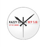 KAZZY ESTATE  Wall Clocks