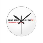 mint street jerk.com  Wall Clocks