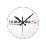 Prosecco avenue  Wall Clocks