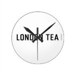 london tea  Wall Clocks