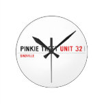 Pinkie treet  Wall Clocks