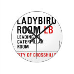 Ladybird  Room  Wall Clocks