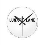 Lunatic Lane   Wall Clocks