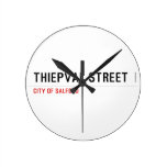 Thiepval Street  Wall Clocks