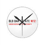 Old Oak estate  Wall Clocks