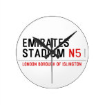 emirates stadium  Wall Clocks