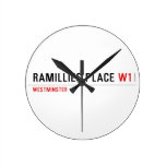Ramillies Place  Wall Clocks