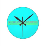 Kaylie Saunders  Wall Clocks