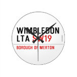 wimbledon lta  Wall Clocks