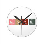 Love  Wall Clocks
