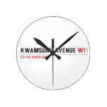 KwaMsunu Avenue  Wall Clocks
