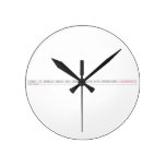 Zingi is truelly madly and deeply inlove with nthabiseng  Wall Clocks