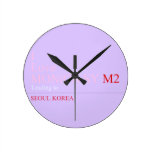 I Love MONiCA.SY  Wall Clocks