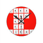 KEEP
 CALM
 AND
 DO
 SCIENCE  Wall Clocks