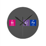 bi life  Wall Clocks