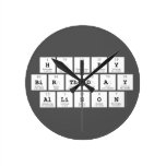 Happy
 Birthday
 Allison  Wall Clocks