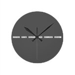 Keep Calm Geminis the sexiest sign.   Wall Clocks