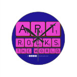 ART
 ROCKS
 THE WORLD  Wall Clocks
