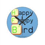 Happy
 Flappy
 Bird  Wall Clocks