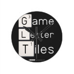 Game
 Letter
 Tiles  Wall Clocks