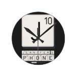 J
 JENNIFER'S
 PHONE  Wall Clocks