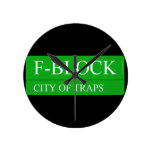 F-Block  Wall Clocks