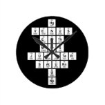 Hg
 Venus
 Earth
 Mars
 Jupiter
 Saturn
 U
 Np  Wall Clocks